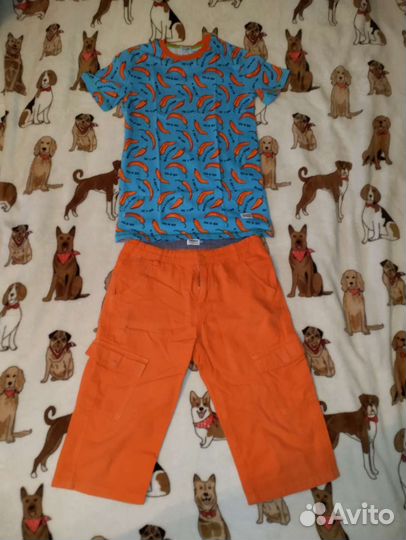 Летний костюм на мальчика на рост 158