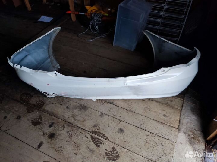 Задний бампер toyota corola axio 2008