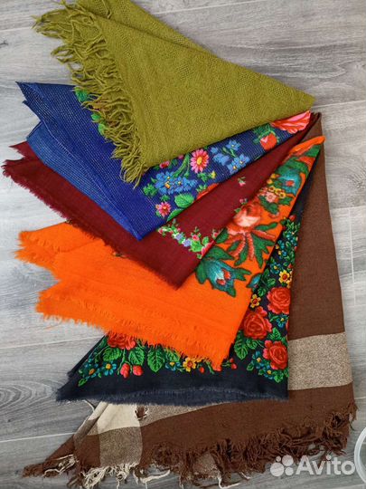 Платок старинный СССР