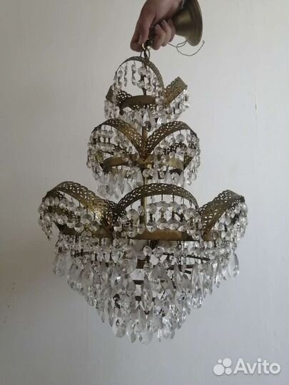 Люстра хрустальная