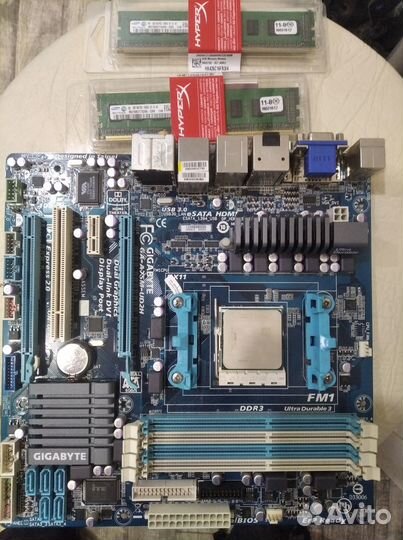 Материнская плата и оперативная память