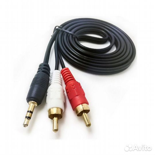 Провод jack-2RCA 1.5 м 