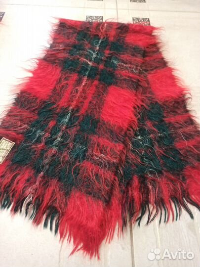 Шарф мохеровый Индия, Шотландия, времён СССР