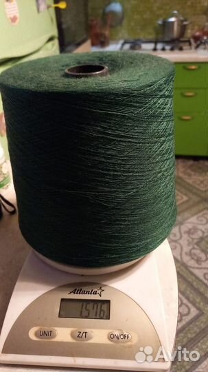 Пряжа бобинная акрил