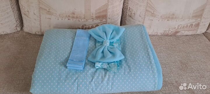 Одеяло на выписку для мальчика