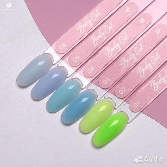 Однофазный гель для наращивания ногтей Adricoco