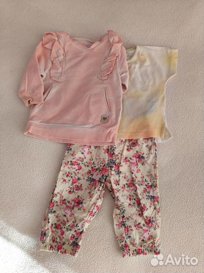 Вещи пакетом на девочку 56 62