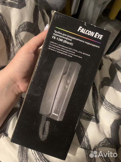 Трубка домофона Falcon Eye FE-12M black