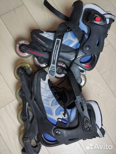 Роликовые коньки rollerblade размерами 44,5 и 40 с