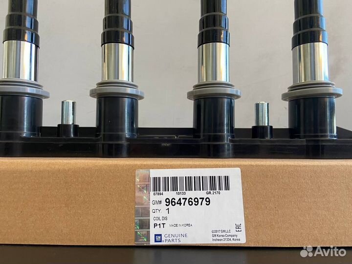 Катушка зажигания GM 28125877 F18D4 F14D4 Z18XER