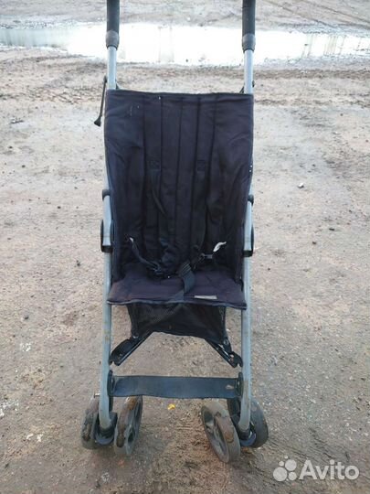 Складная прогулочная коляска трость