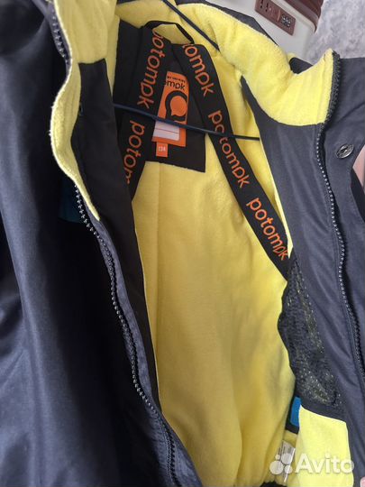 Зимний комбинезон для мальчика рост 134