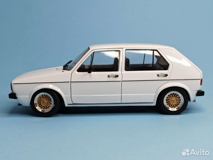 Volkswagen Golf 1 L BBS Wheels 1:18 Solido
