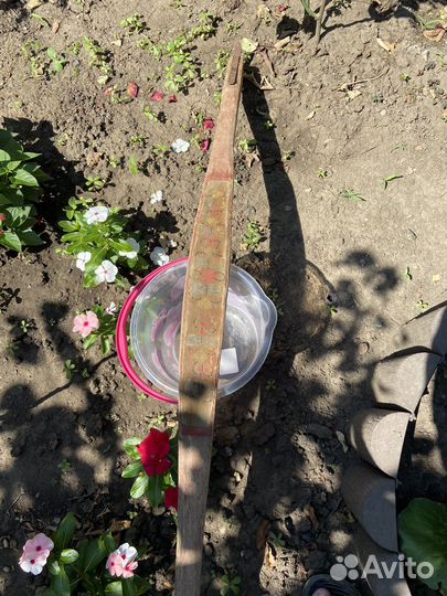 Коромысло деревянное старинное