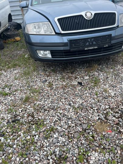 Skoda octavia a5 бампер передний в сборе