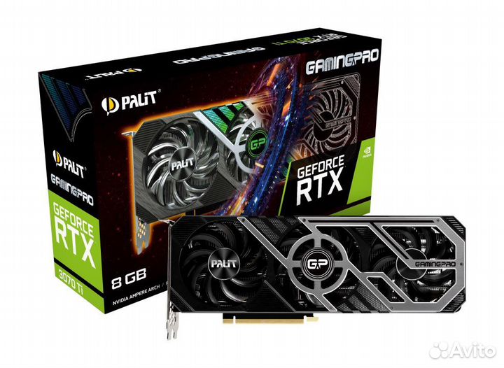 Новая Видеокарта Palit GeForce RTX 3070 Ti