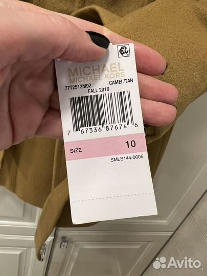 Пальто новое michael kors