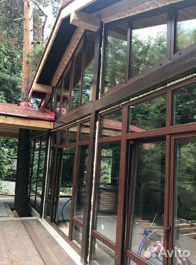 Окна пластиковые с установкой под заказ KBE