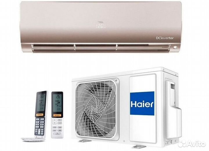 Сплит система с установкой