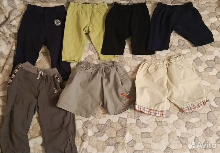 Детские вещи пакетом на мальчика 74 80