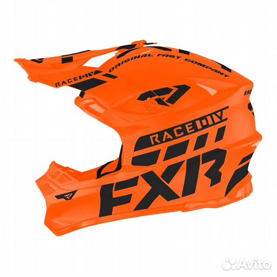 Шлем FXR Blade Race Div Orange/Black