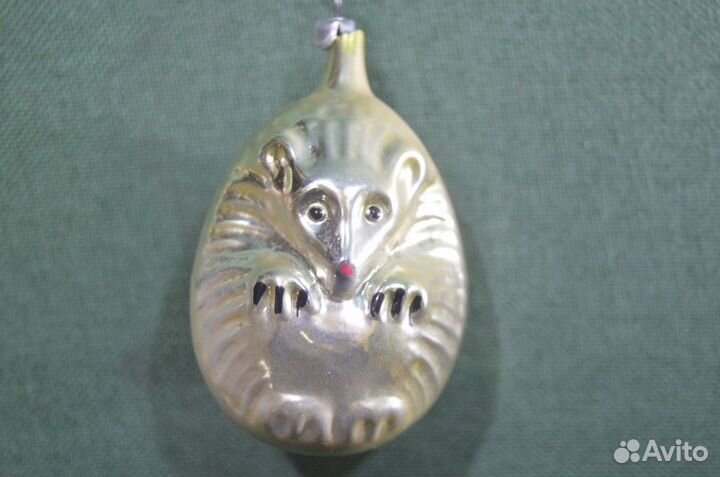 Игрушка елочная стеклянная 