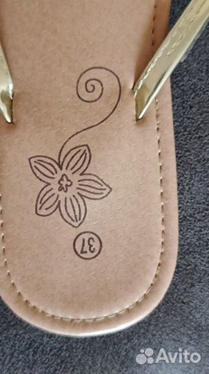 Шлёпанцы новые женские размер 37