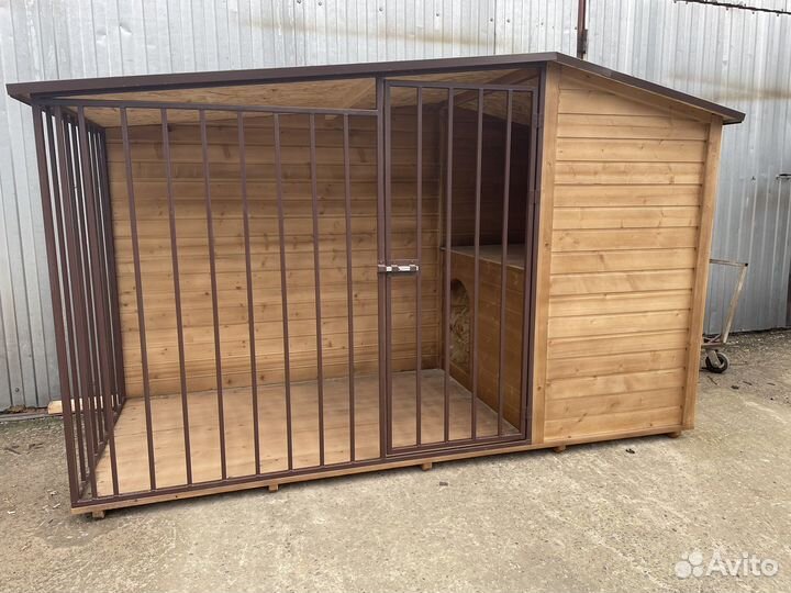 Будка вольер для собаки