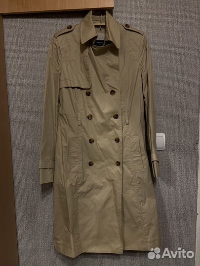 Тренч бежевый женский