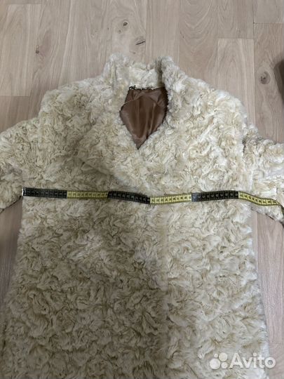 Шуба из экомеха женская