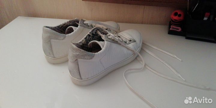 Кеды белые 37