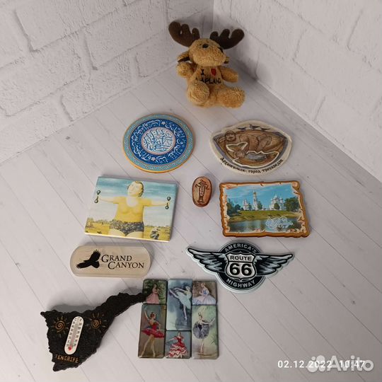 Магниты на холодильник из разных стран