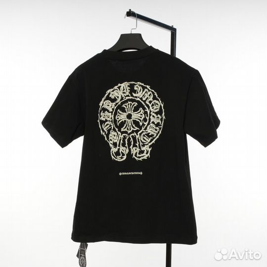 Футболка chrome hearts 100% хлопок