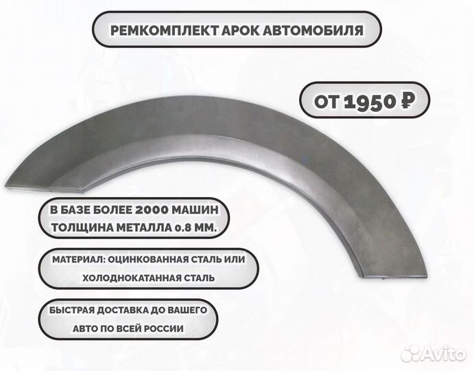 Ремонтные арки на автомобиль