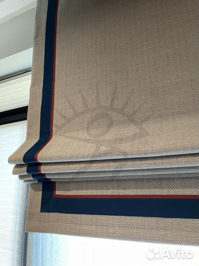 Пошив штор римских на заказ