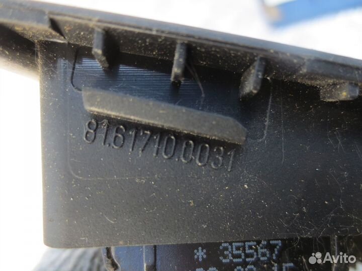 Блок клавиш (в сборе) MAN 81617100031