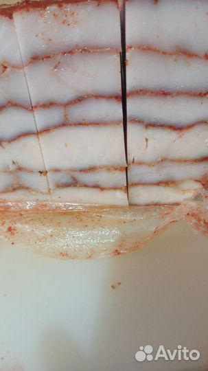 Халяль сало конское с чесноком оптом