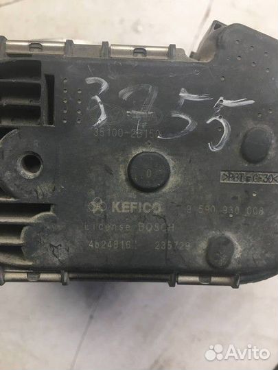 Заслонка дроссельная Kia Rio