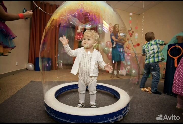 Аниматор/шоу мыльных пузырей на праздник