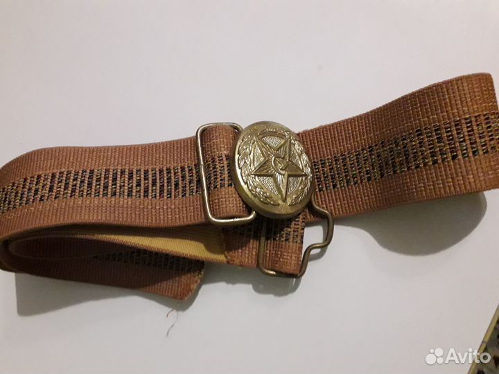 Ремень офицерский парадный