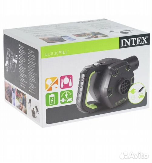 Насос электрический intex 66642 12/220v