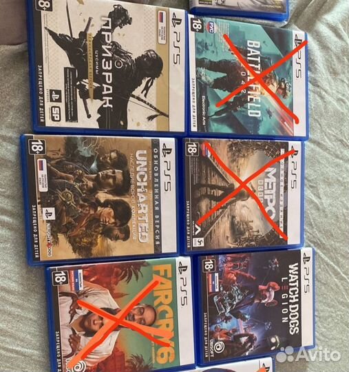 Продам игры(диски )на PlayStation 5