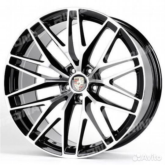 Литой диск в стиле Porsche R20 5x112