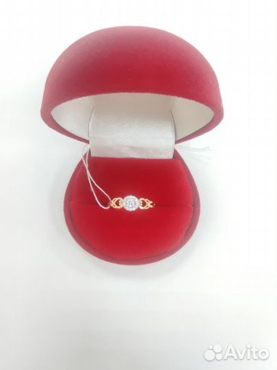 Кольцо золотое 585 (арт 81647) Сп29