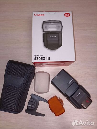 Вспышка для фотоаппарата Canon 430 ex lll