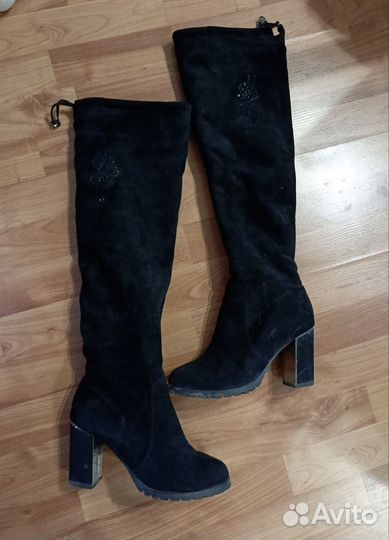 Сапоги ботфорты зимние 38 размер