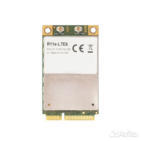 Mini-PCIe LTE Cat-6 модем MikroTik R11e-LTE6