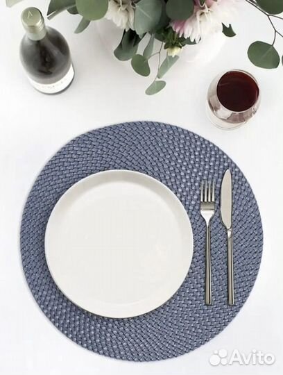 Салфетки сервировочные плетеные