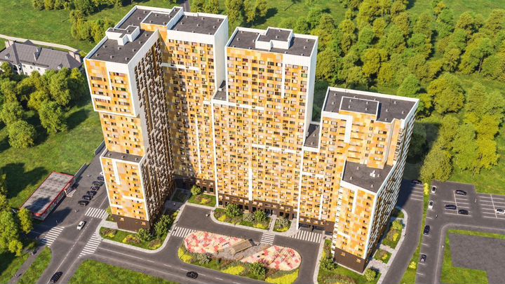 1-к. квартира, 47,6 м², 21/25 эт.