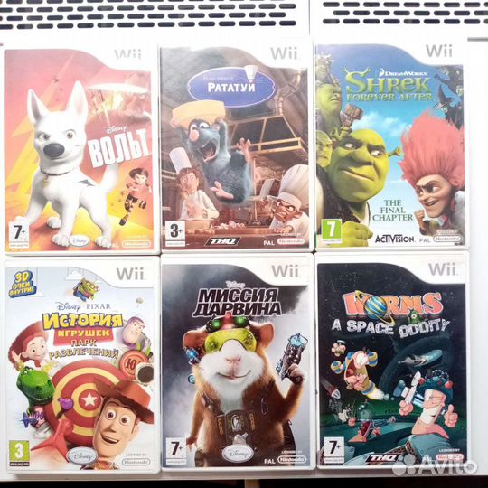 Nintendo Wii Nintendo WiiU лицензия PAL